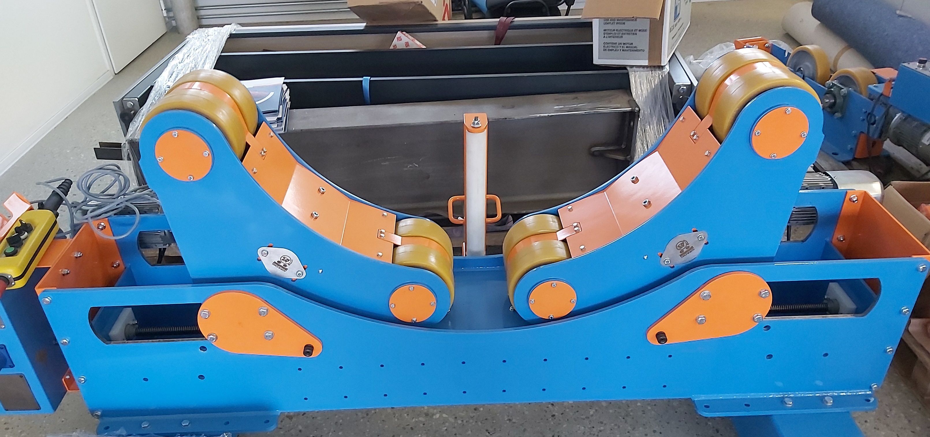 SAD   Self-adjusting tank rotator 